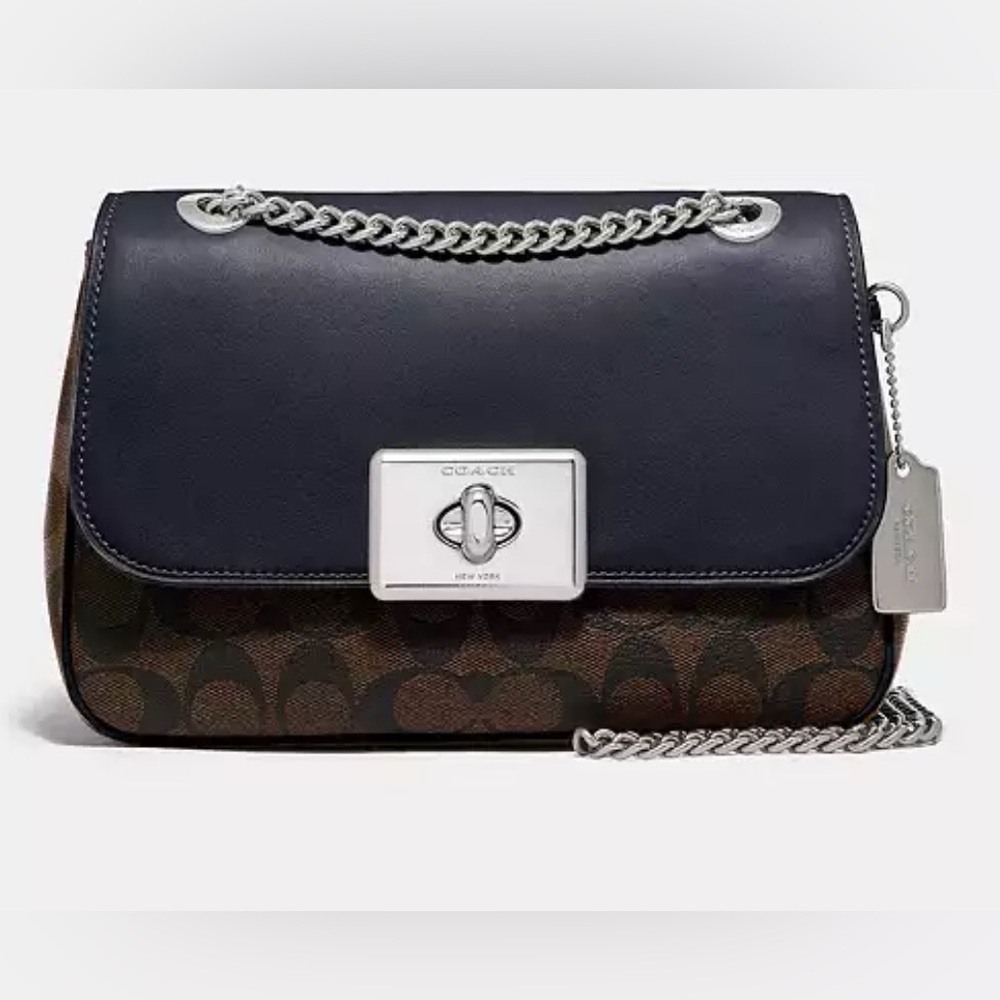 Coach Cassidy Crossbody In Blocked Signature Canvas bag